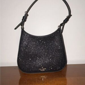 Kate Spade Sparkling Black Shoulder Bag